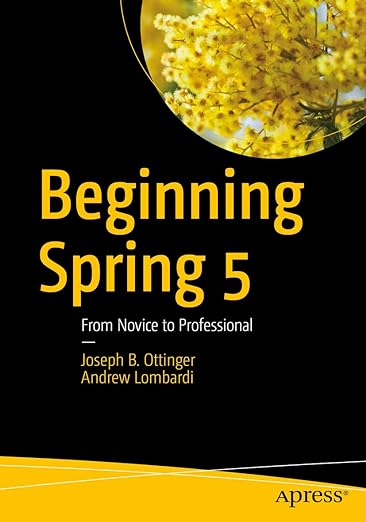 Beginning Spring 5 book cover